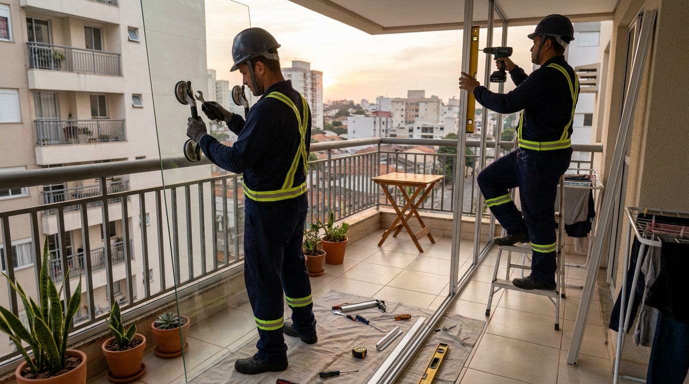 Divisórias em Vidro em Canoas‑RS