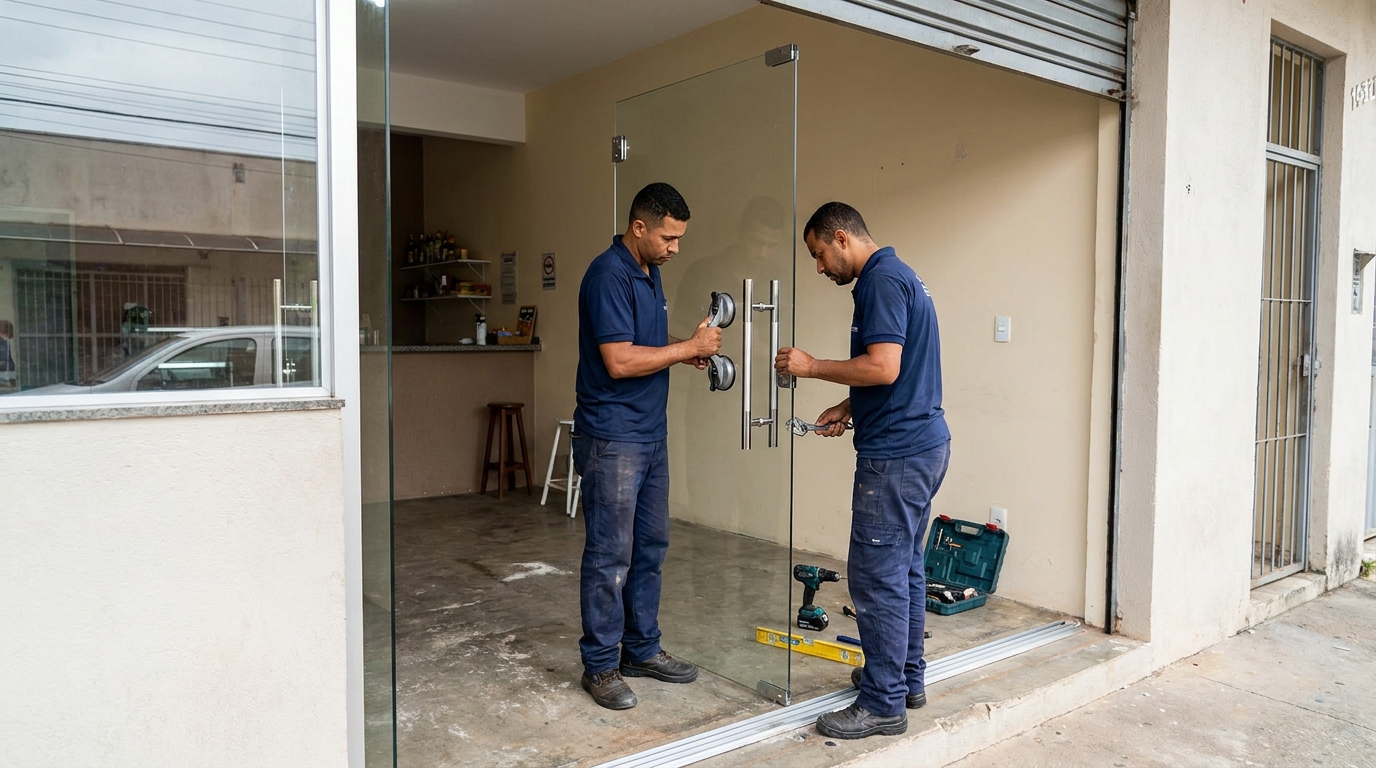 Portas em Vidro em Canoas‑RS