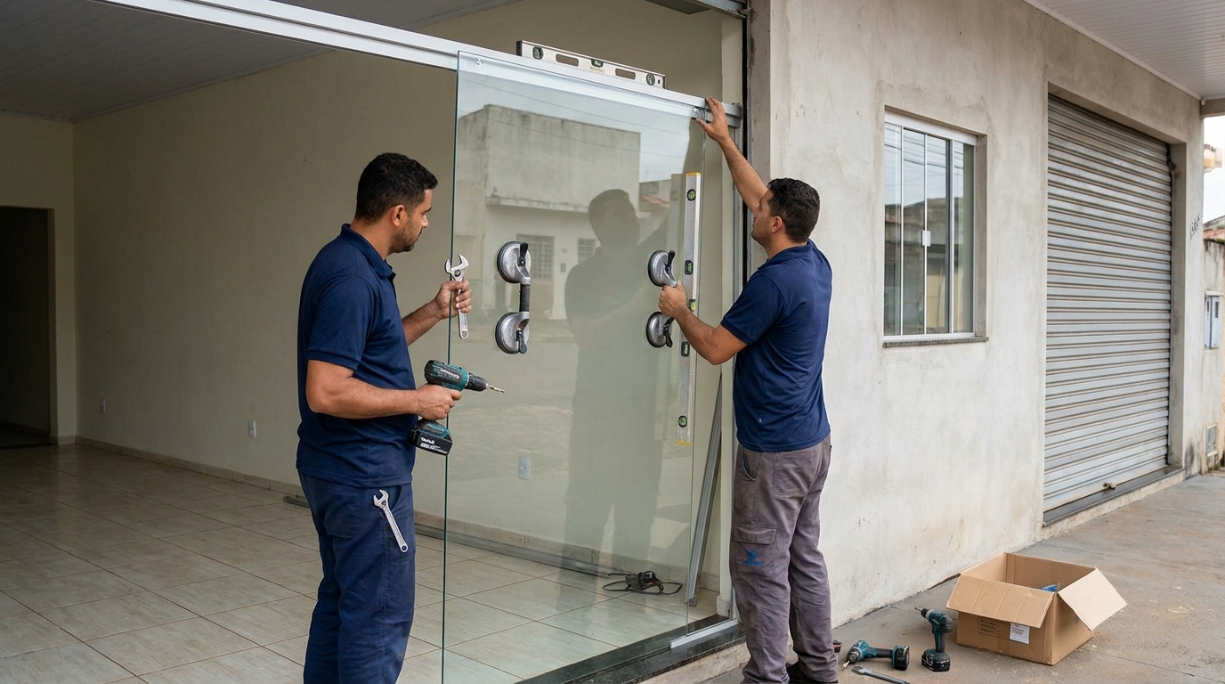 Portas para Áreas Úmidas em Canoas‑RS