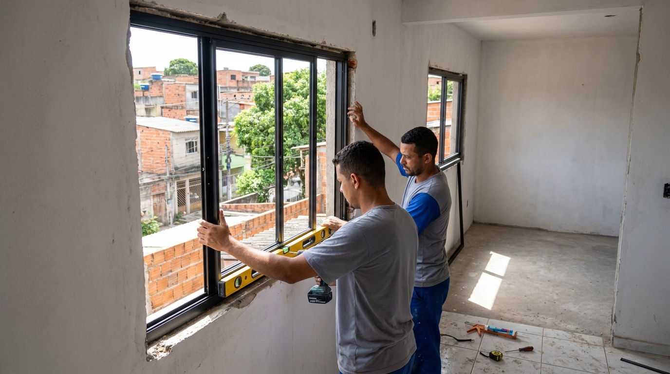 Produção de Portas e Janelas em Canoas‑RS